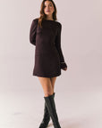Alba Espresso Mini Dress Womens chaserbrand