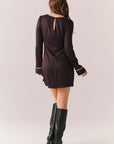 Alba Espresso Mini Dress Womens chaserbrand