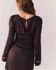 Alba Espresso Mini Dress Womens chaserbrand