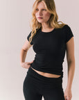 Honey True Black Tee Womens chaserbrand
