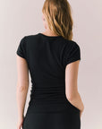 Honey True Black Tee Womens chaserbrand