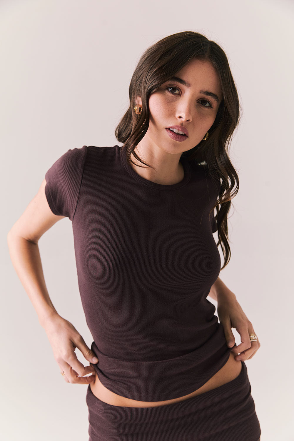 Honey Espresso Tee Womens chaserbrand