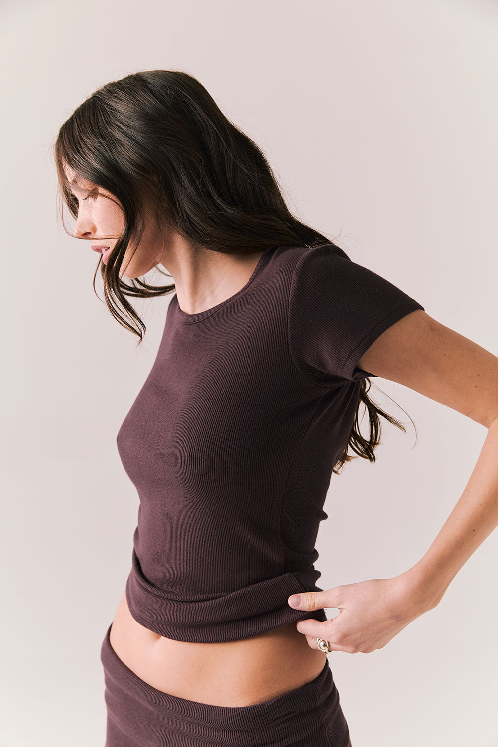 Honey Espresso Tee Womens chaserbrand
