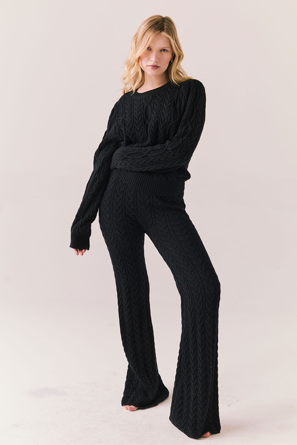 Annira True Black Sweater Womens chaserbrand