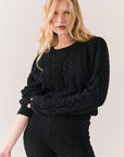 Annira True Black Sweater Womens chaserbrand