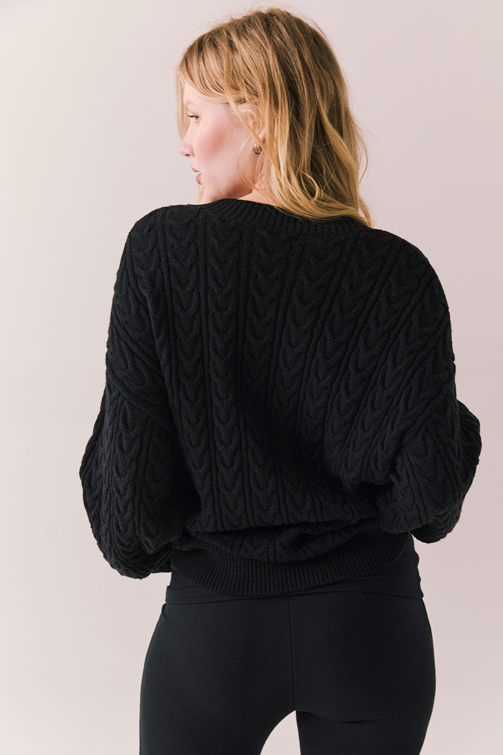 Pierre True Black Cardigan Womens chaserbrand