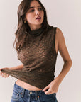 Haileyy Espresso Tank Top Womens chaserbrand