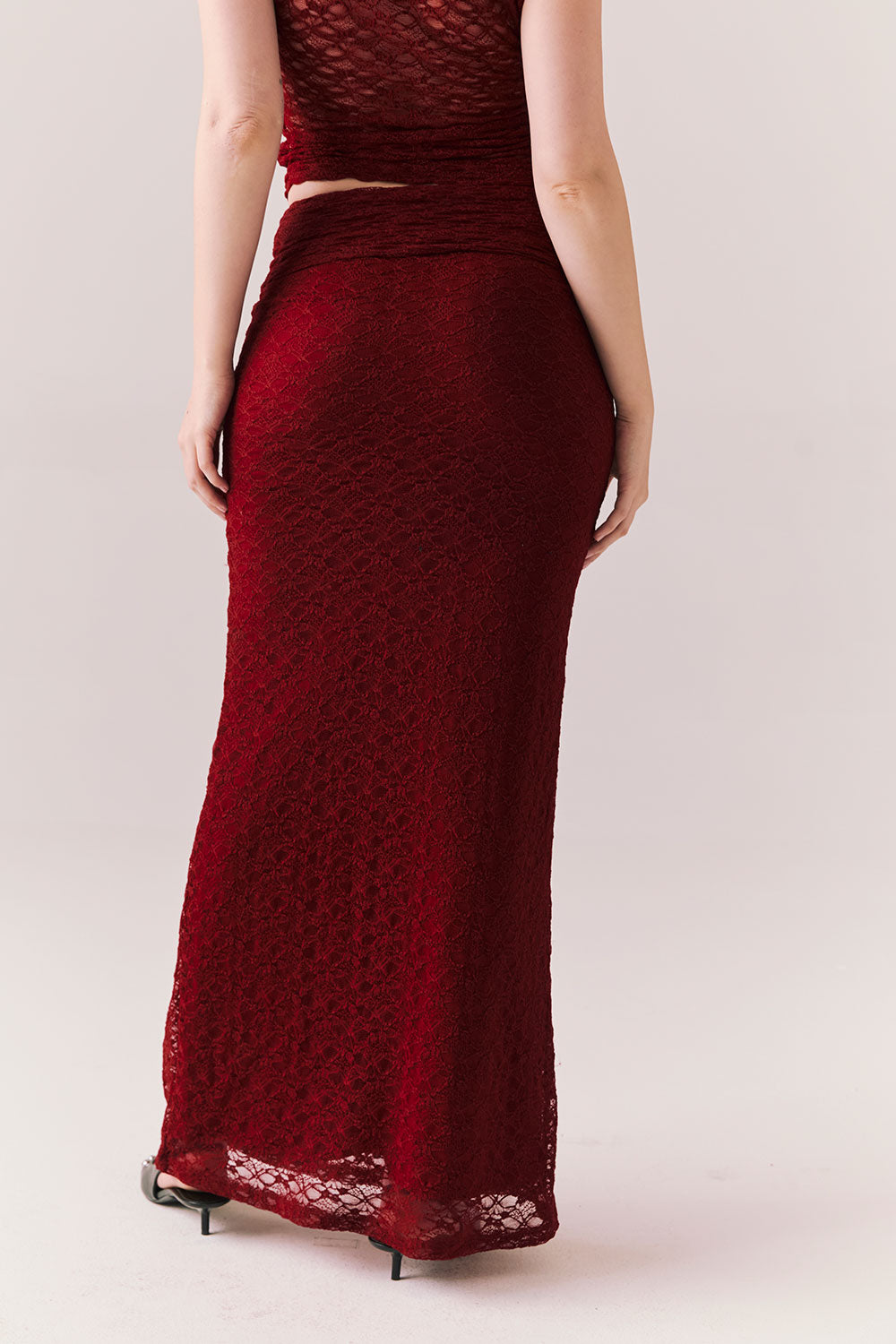 Pamelaa Cabernet Maxi Skirt Womens chaserbrand