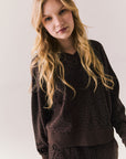 Florie Leopard Pullover Womens chaserbrand