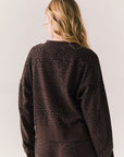 Florie Leopard Pullover Womens chaserbrand