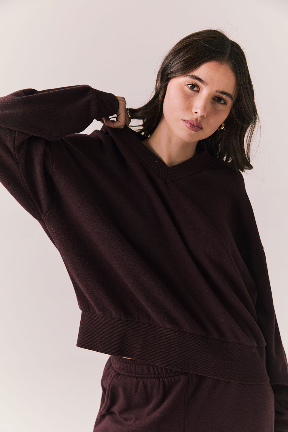 Florie Espresso Pullover Womens chaserbrand