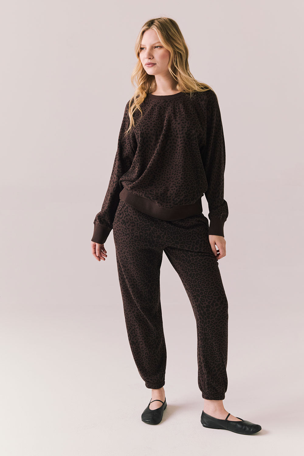 Valentine Leopard Pullover Womens chaserbrand