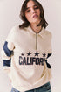 California Stars Half Zip Womens chaserbrand