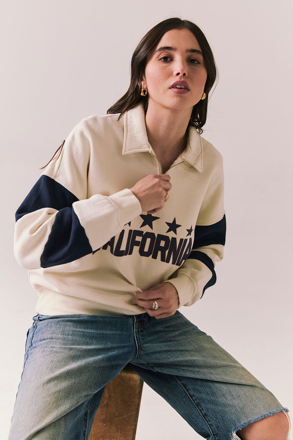 California Stars Half Zip Womens chaserbrand