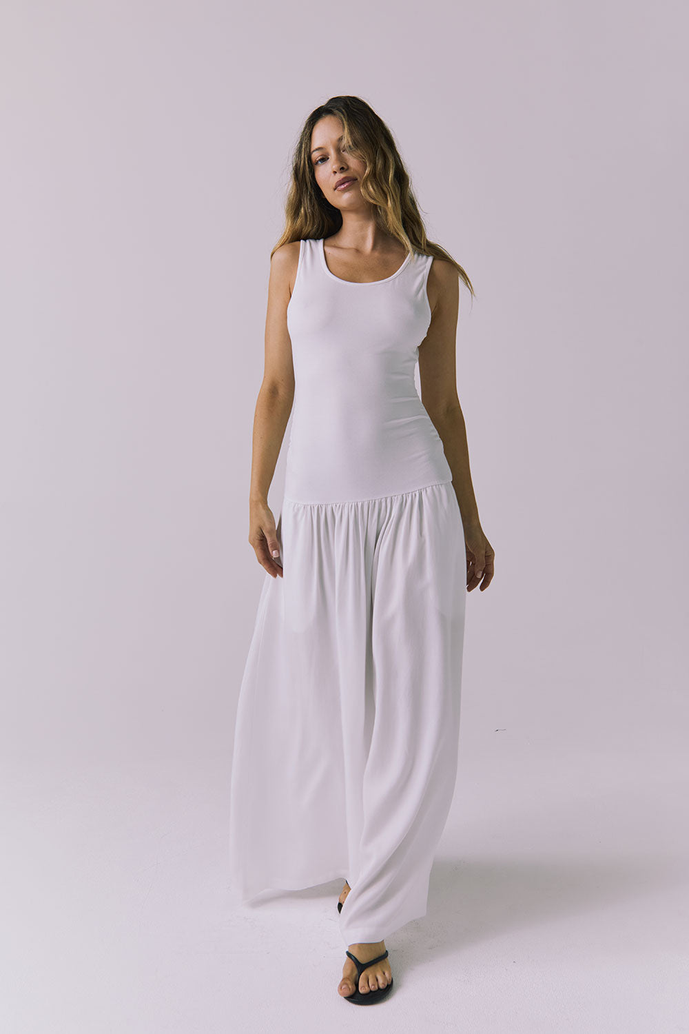 Womens Grace White Midi Dress chaserbrand
