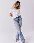 Womens Abbie White Blouse chaserbrand