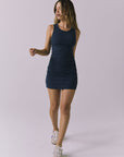 Womens Joanne Navy Mini Dress chaserbrand