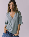 Womens Viola Garden Sage Tee chaserbrand