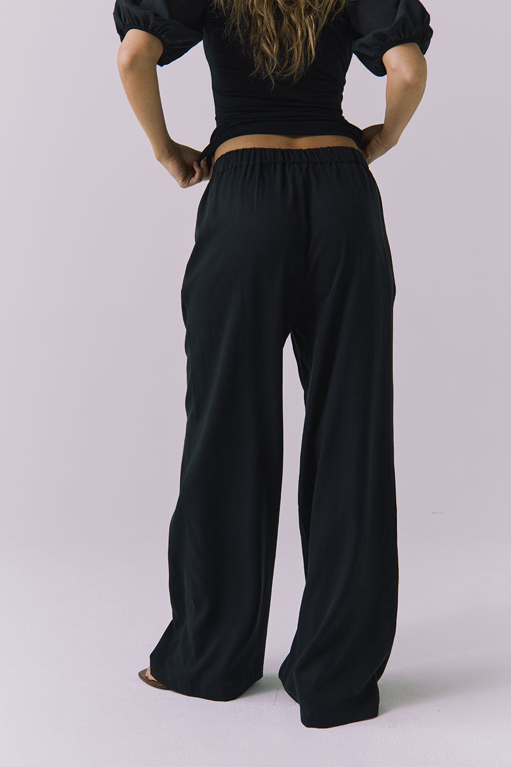Womens Lee Black Trousers chaserbrand