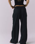 Womens Lee Black Trousers chaserbrand