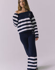 Womens Anchor Stripe Pants chaserbrand