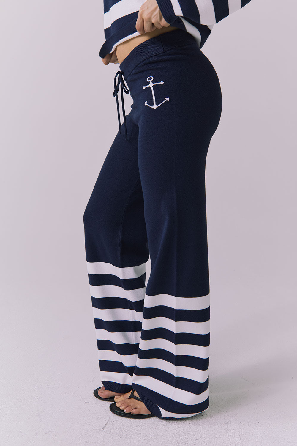 Womens Anchor Stripe Pants chaserbrand