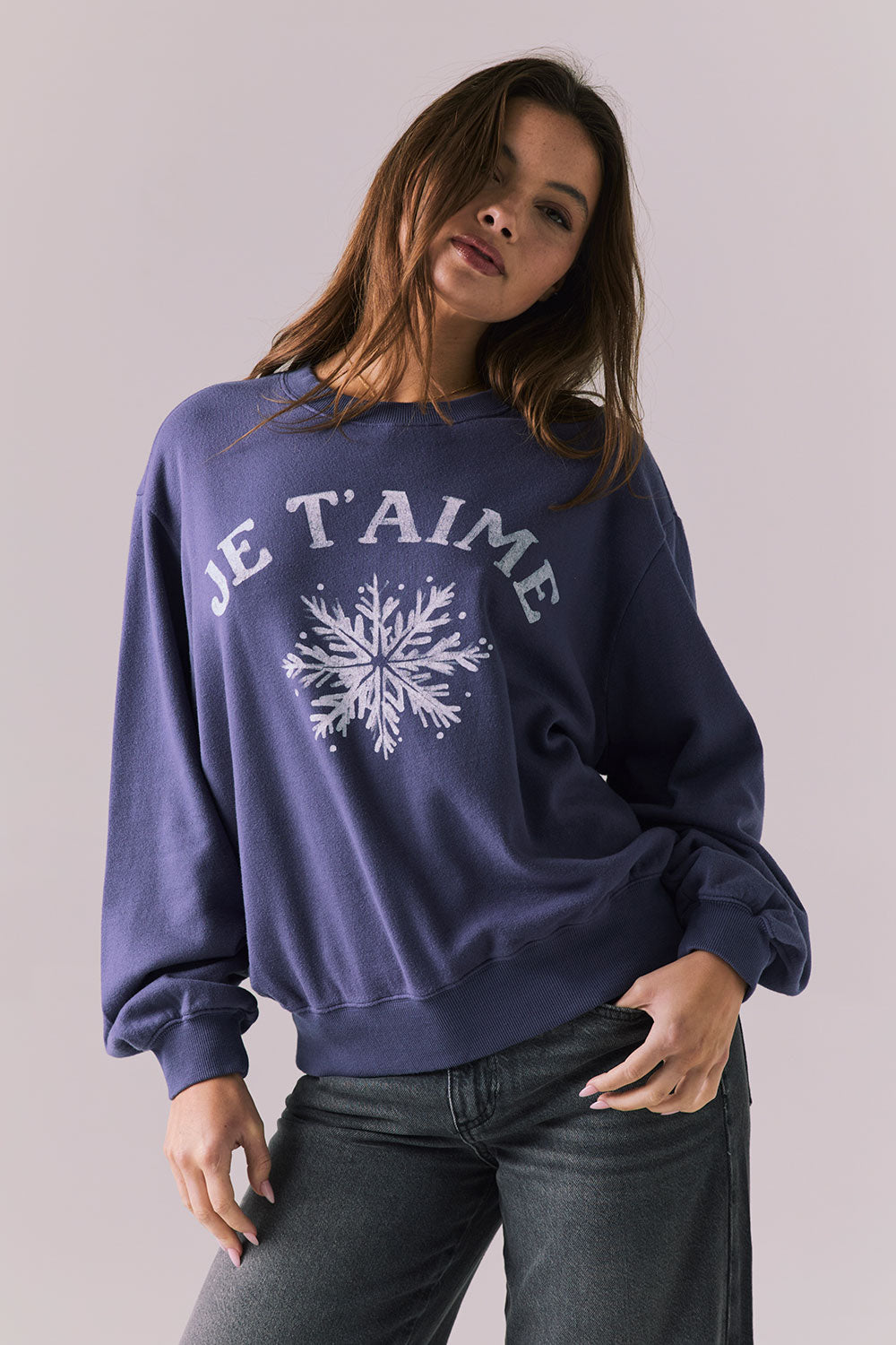 Je T’aime Snow Long Sleeve Womens chaserbrand