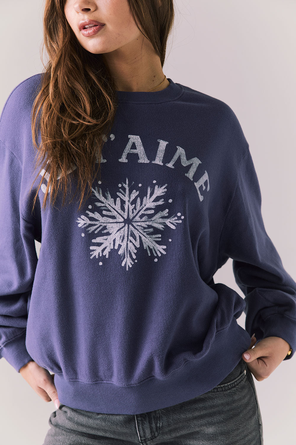 Je T’aime Snow Long Sleeve Womens chaserbrand