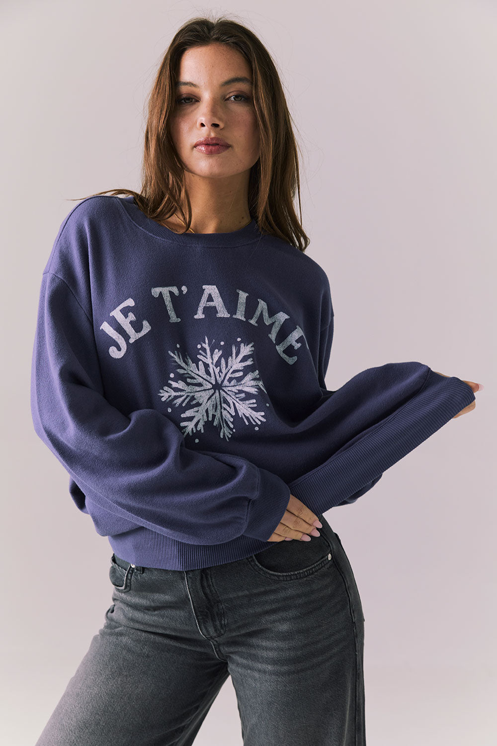 Je T’aime Snow Long Sleeve Womens chaserbrand