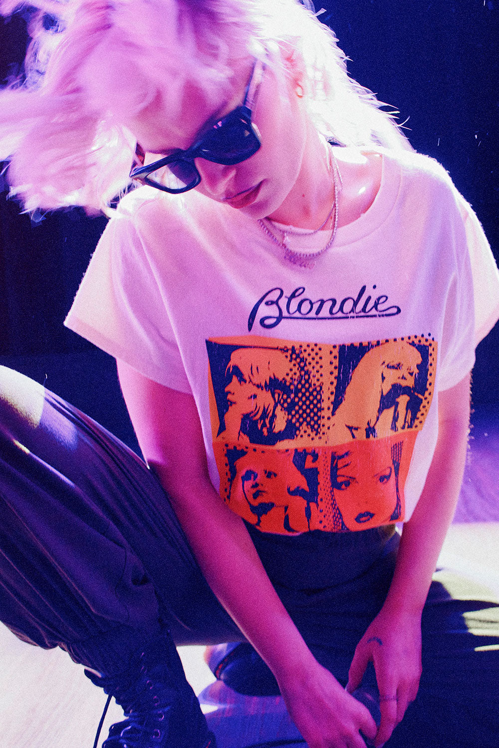 Blondie - Retro Poster WOMENS chaserbrand