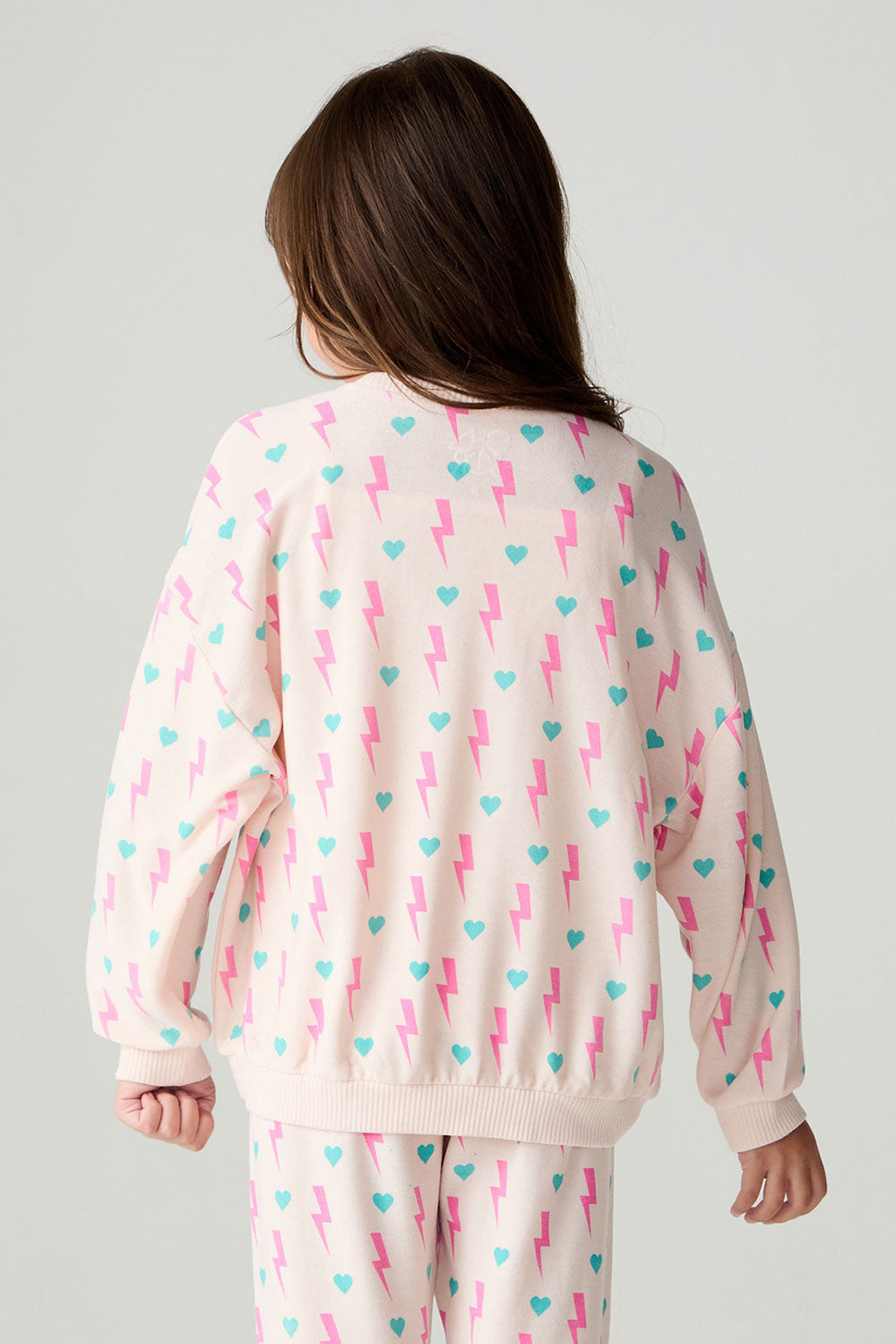 Girls Bolt Hearts Girls Tee chaserbrand