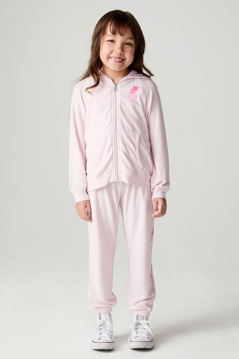 Girls Power Bolt Girls Hoodie chaserbrand
