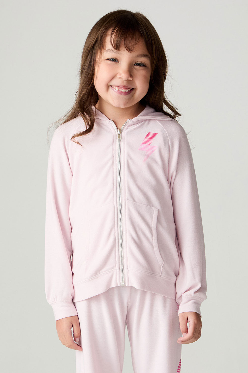Girls Power Bolt Girls Hoodie chaserbrand