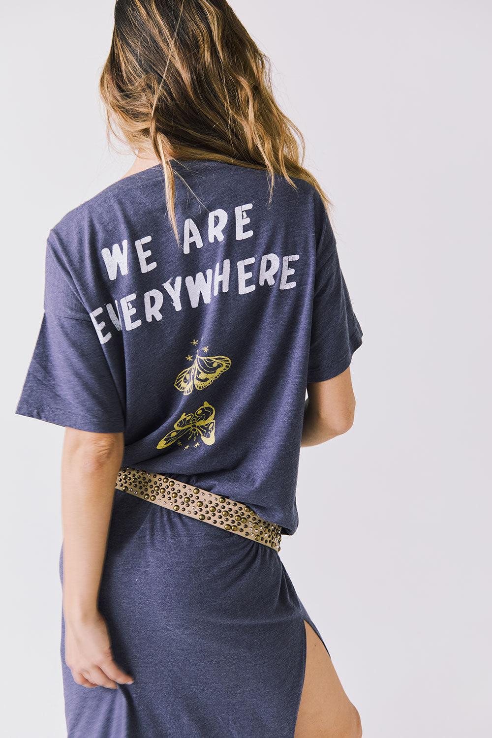 Womens Grateful Dead West Coast Rose Tee Shirt Dress chaserbrand