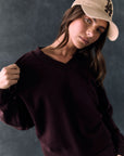 Florie Espresso Pullover Womens chaserbrand