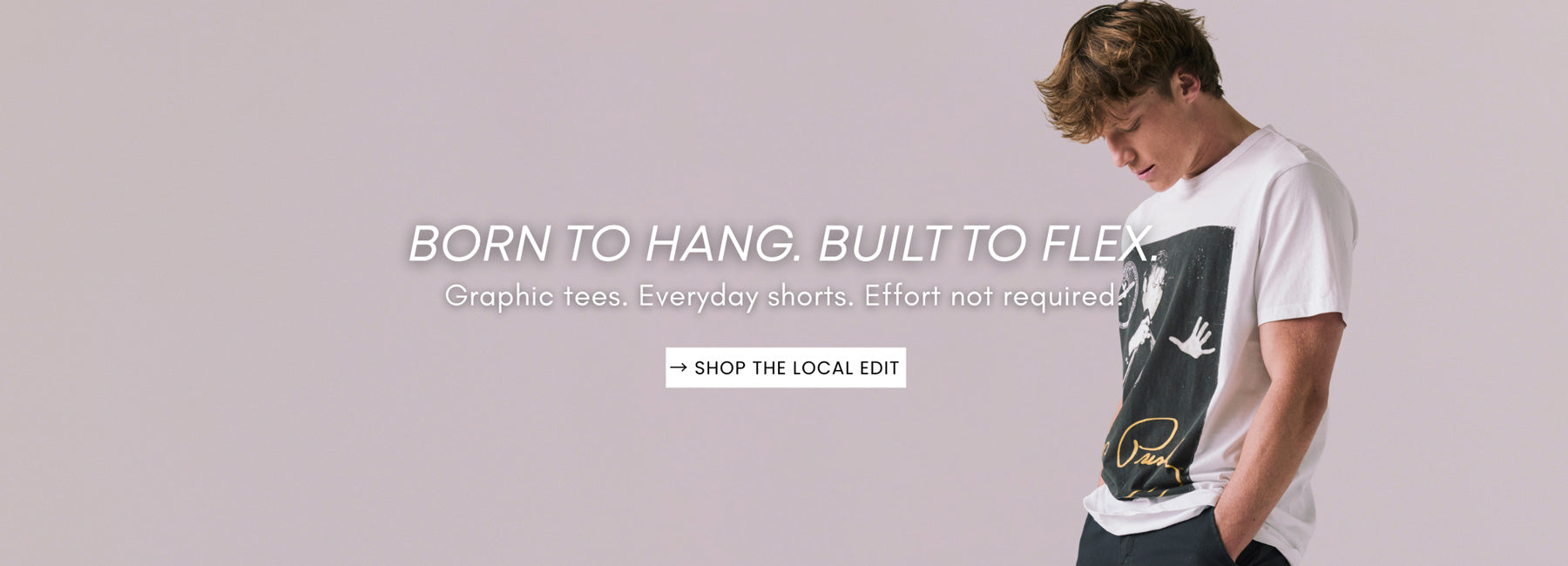 Cool, casual energy with homegrown charm.