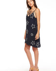 BEADED STARS STRAPPY MINI DRESS WOMENS chaserbrand