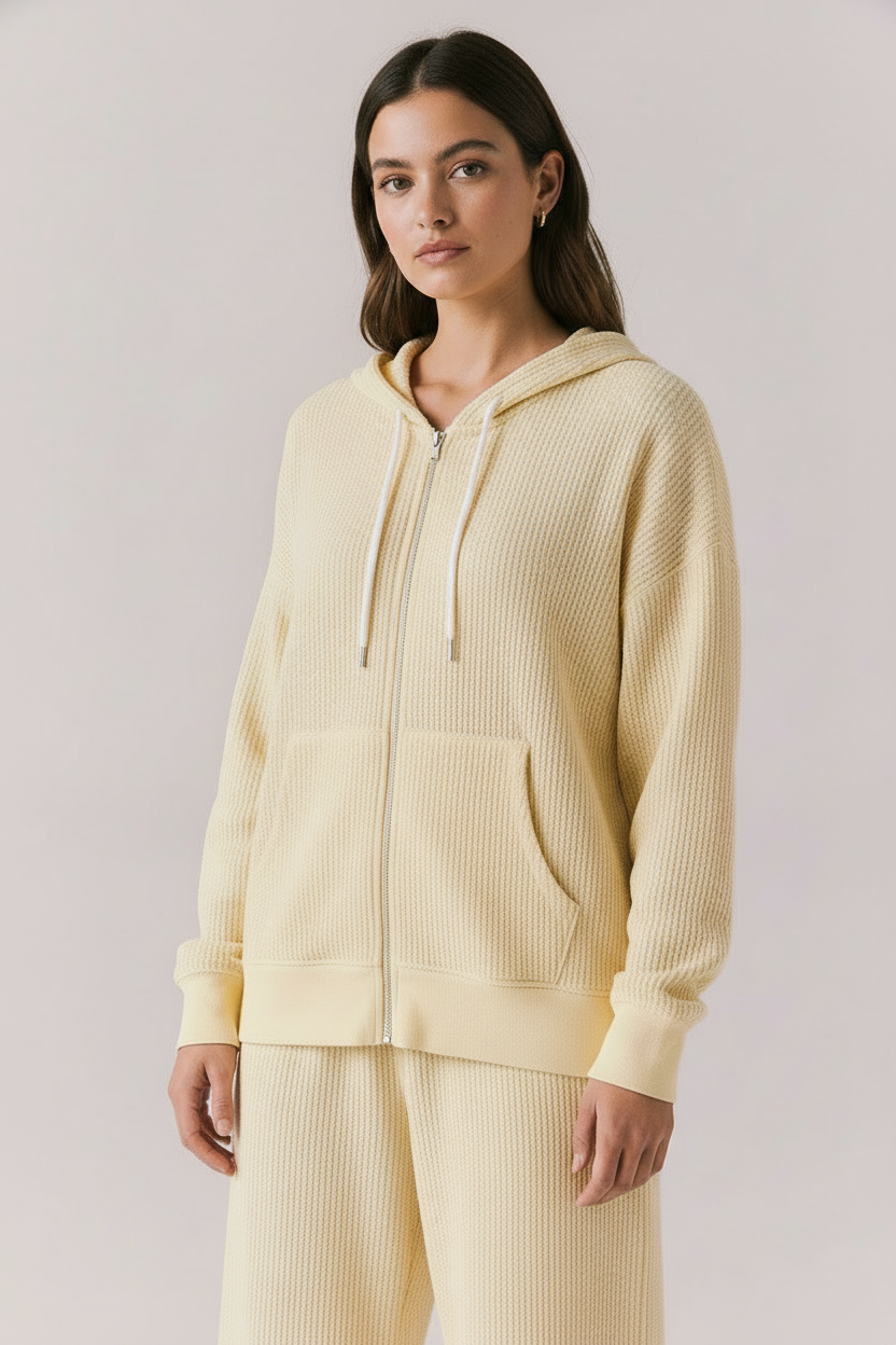 Front View - Panna Cotta Hoodie