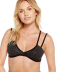 INTIMATES CLASSIC STRAPPY BACK GLITTER BRALETTE WOMENS chaserbrand