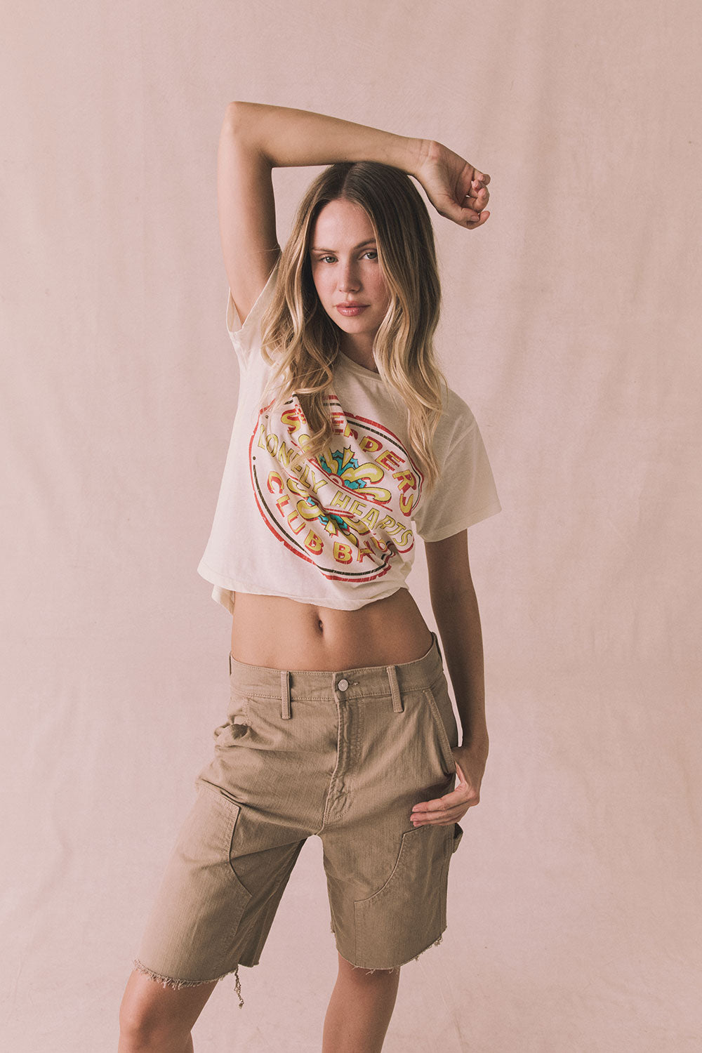 The Beatles Sgt Pepper Club Tee Womens chaserbrand
