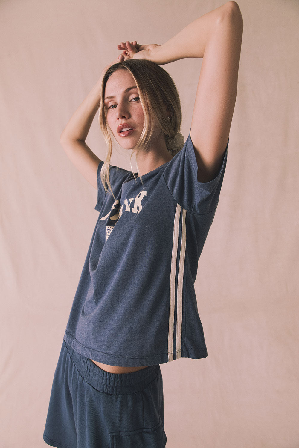 New York Strappings Tee Womens chaserbrand