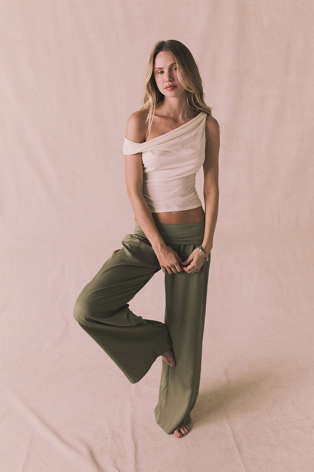 Didion Meadow Green Trousers Womens chaserbrand