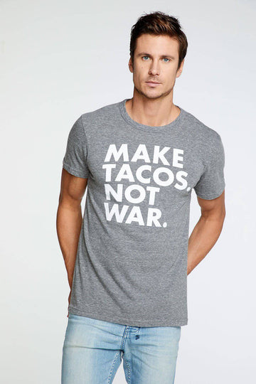 Make Tacos Crew Neck Tee MENS chaserbrand