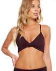 QUADRABLEND CRISS CROSS STRAPPY BRALETTE WOMENS chaserbrand