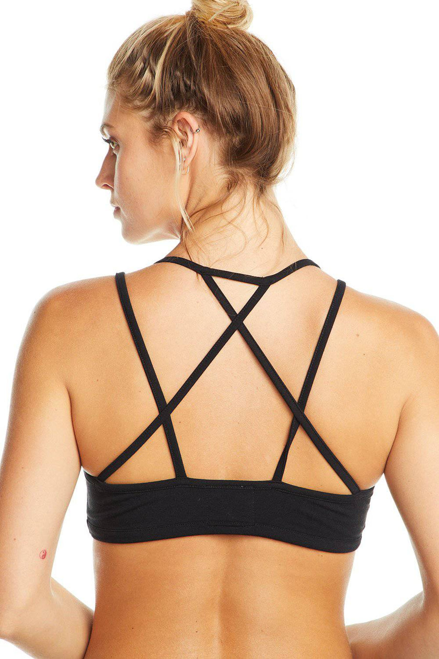 QUADRABLEND STRAPPY CROSS BACK BRALETTE WOMENS chaserbrand