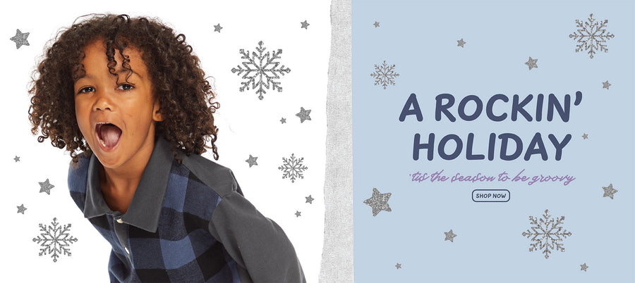 Tis the season to be groovy. Celebrate with attitude. A rockin’ holiday.