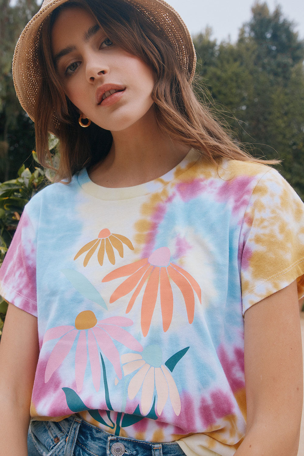 Daisy Bunch Tee WOMENS chaserbrand