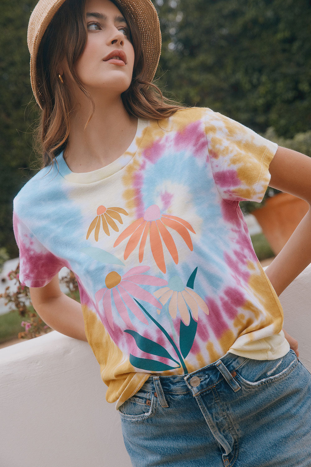Daisy Bunch Tee WOMENS chaserbrand