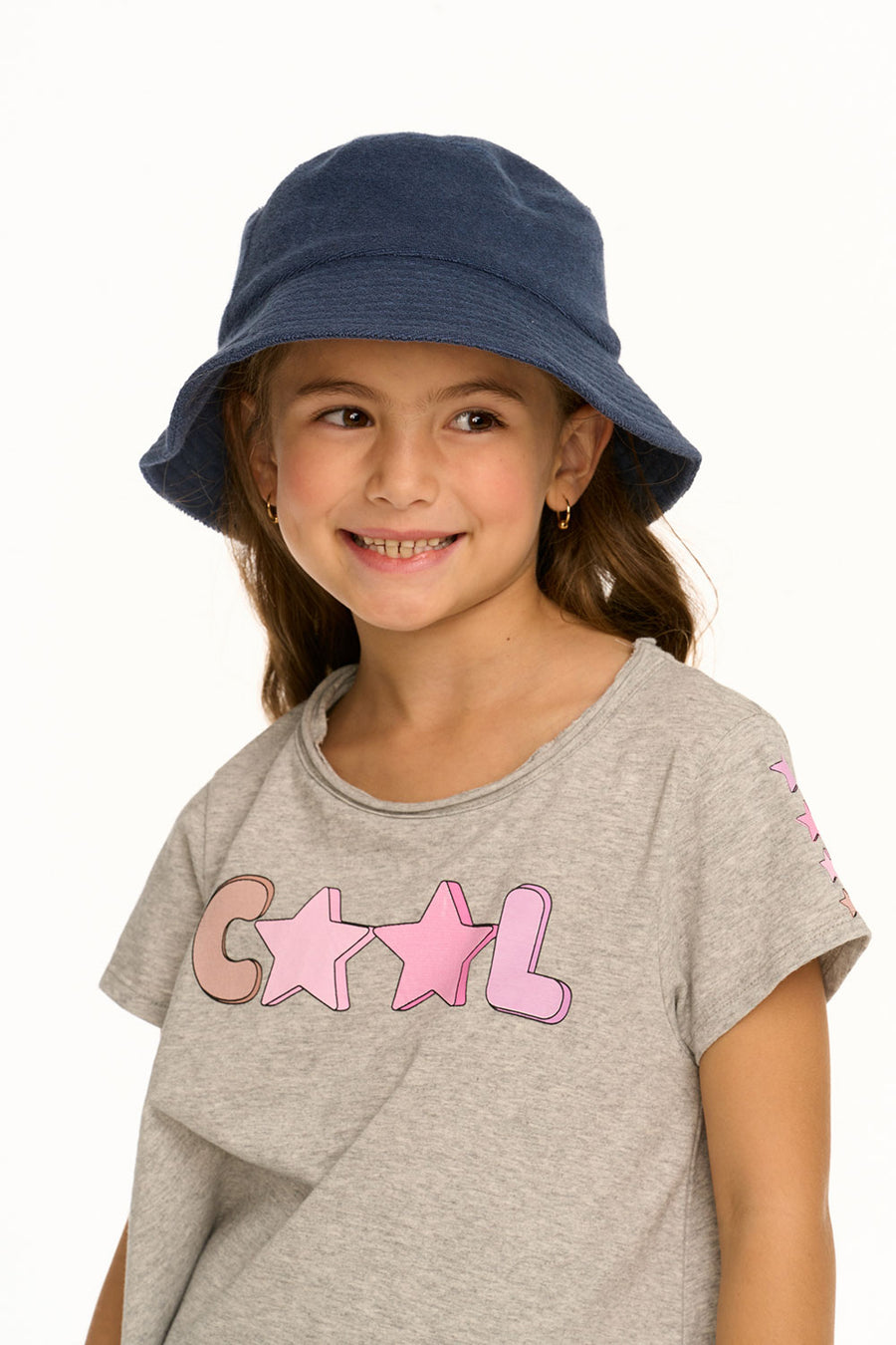 Owen Navy Blue Bucket Hat GIRLS chaserbrand