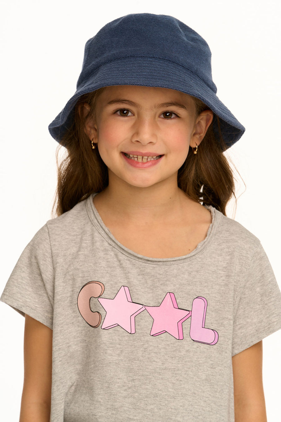 Owen Navy Blue Bucket Hat GIRLS chaserbrand